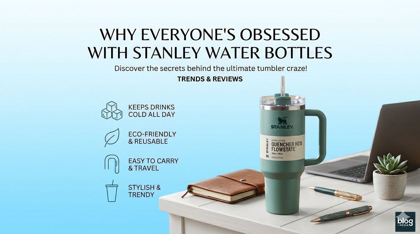 Why Everyone’s Obsessed with Stanley Water Bottles
