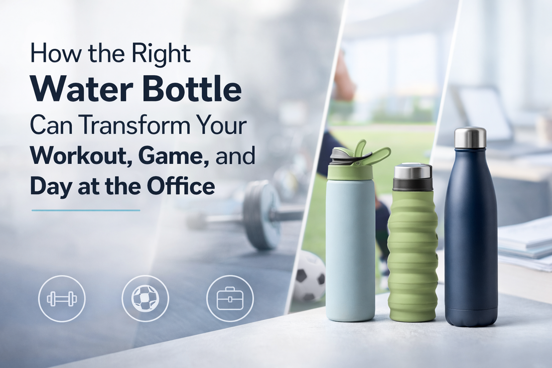 How the Right Water Bottle Can Transform Your Workout, Game, and Day at the Office