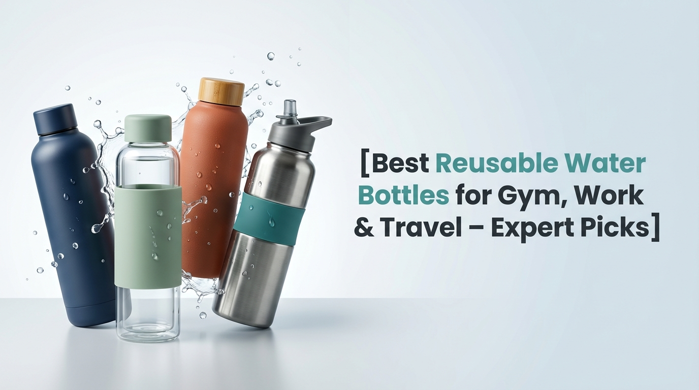 Best Reusable Water Bottles for Gym, Work & Travel – Expert Picks
