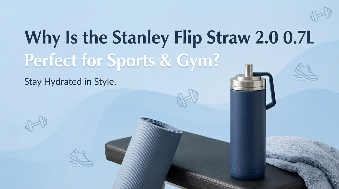 Why Is the Stanley Flip Straw 2.0 0.7L Perfect for Sports & Gym?