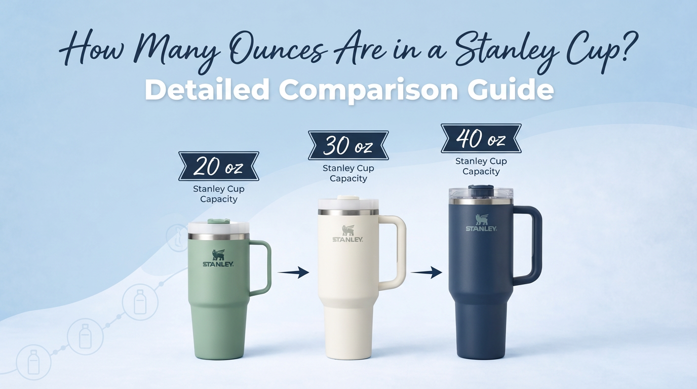 How Many Ounces Are in a Stanley Cup? Detailed Comparison Guide