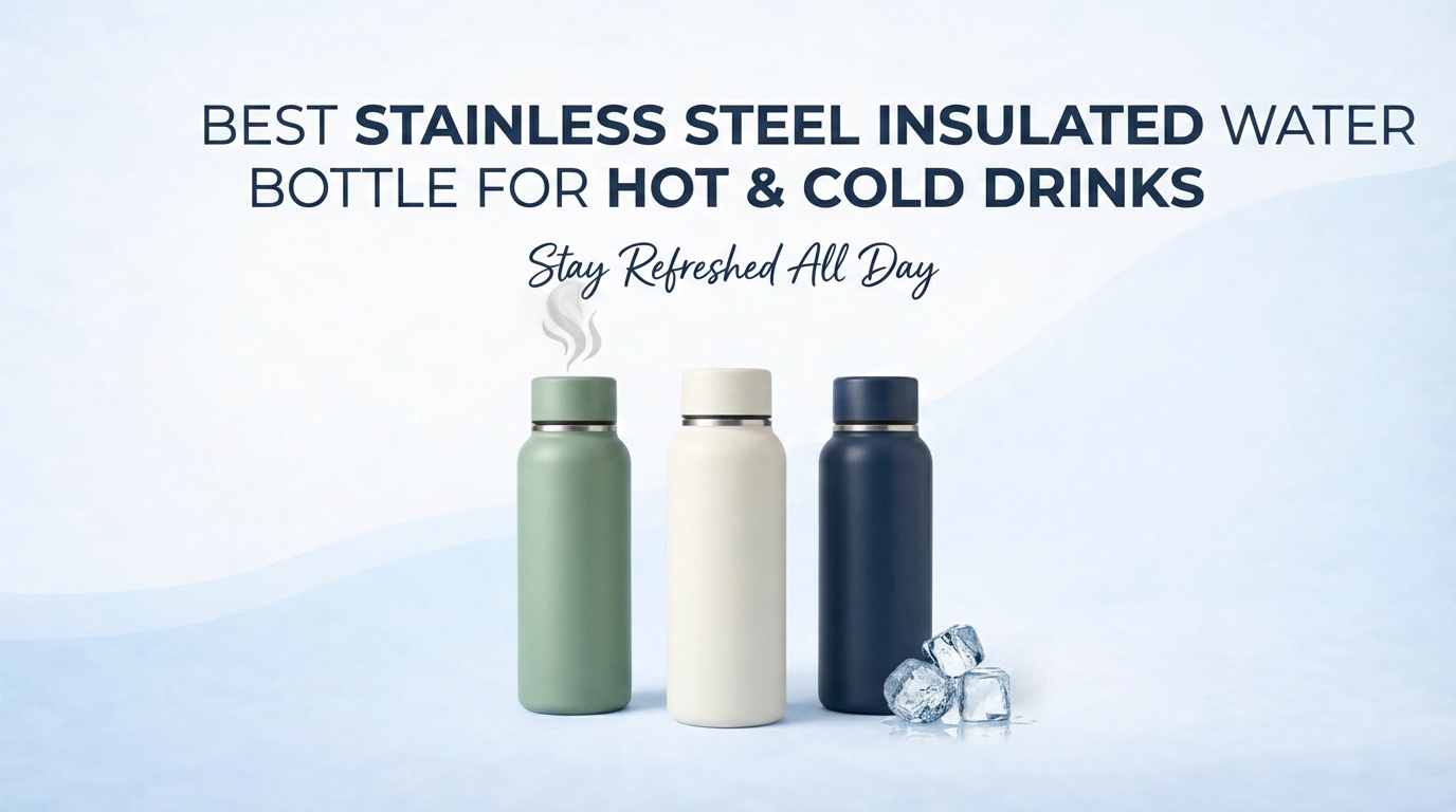 Best Stainless Steel Insulated Water Bottle for Hot and Cold Drinks