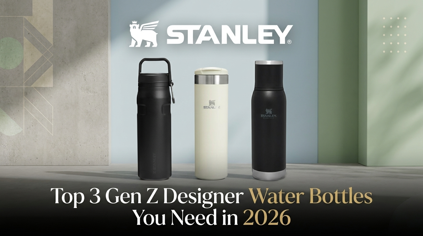 Top 3 Gen Z Designer Water Bottles You Need in 2026