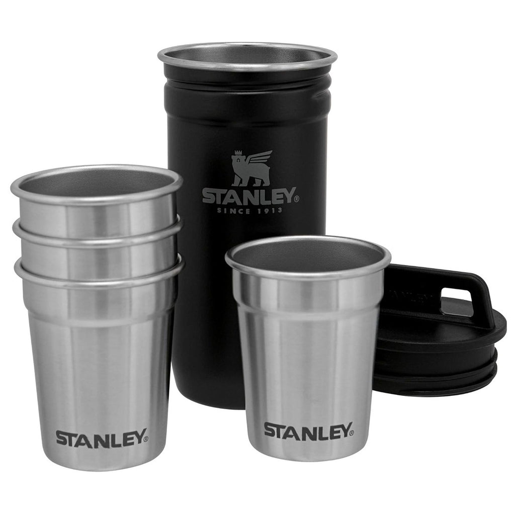 Pre-Party Shot Glass + Flask Set